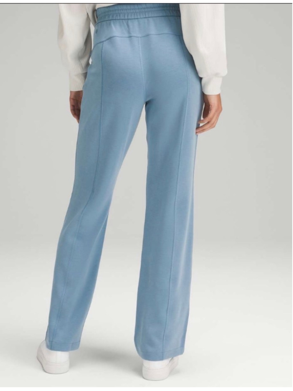 Women's Lululemon Softstreme High-Rise Full Length Pants, Size 8, Utility Blue